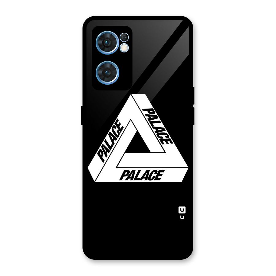 Impossible Triangle Palace Glass Back Case for Oppo Reno7 5G