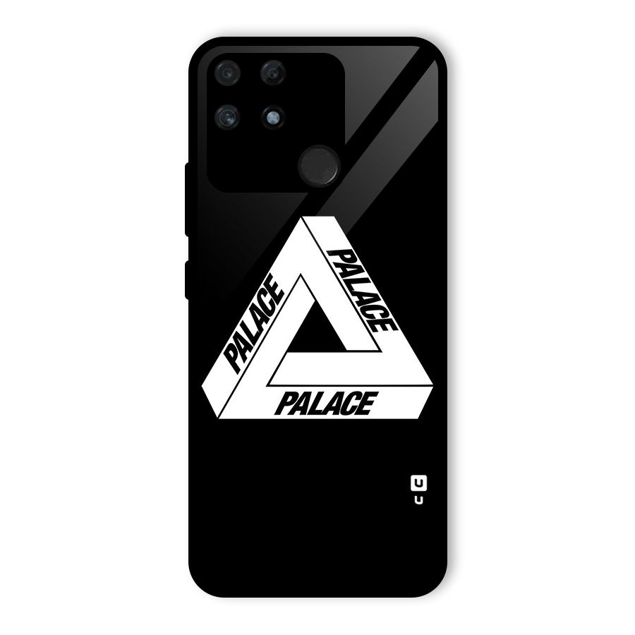 Impossible Triangle Palace Glass Back Case for Realme Narzo 50A