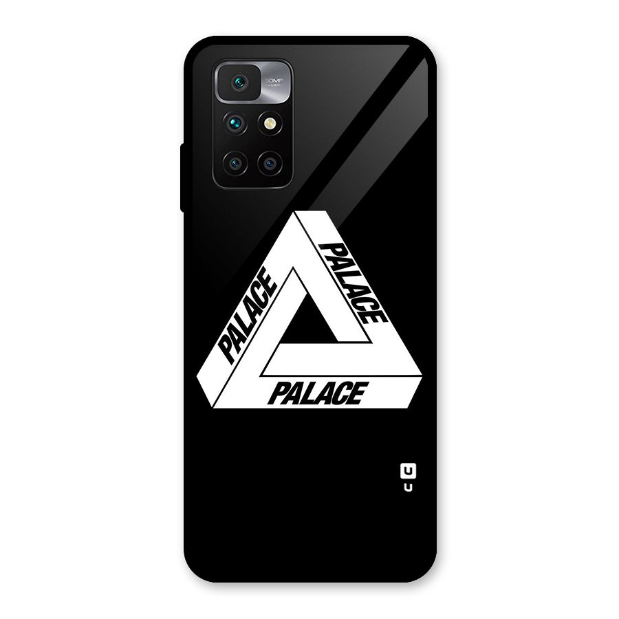 Impossible Triangle Palace Glass Back Case for Redmi 10 Prime