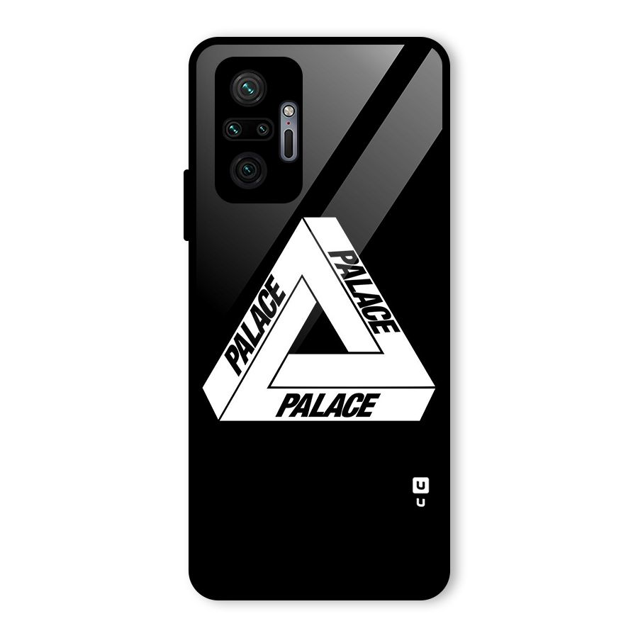 Impossible Triangle Palace Glass Back Case for Redmi Note 10 Pro Max