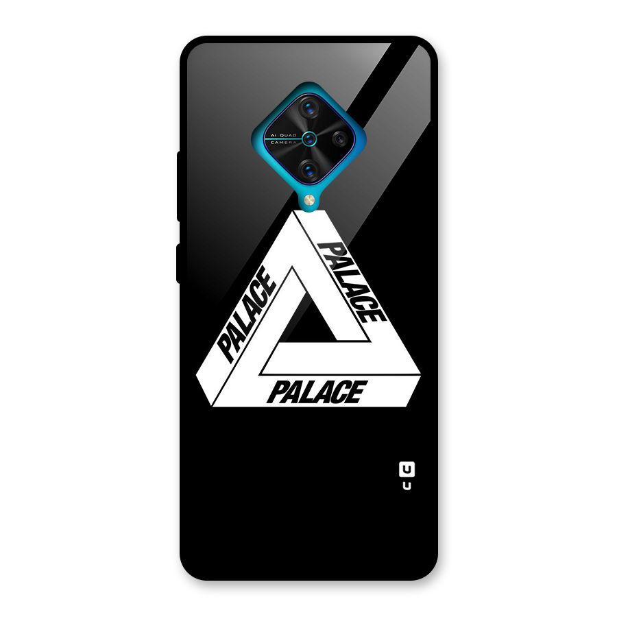 Impossible Triangle Palace Glass Back Case for Vivo S1 Pro