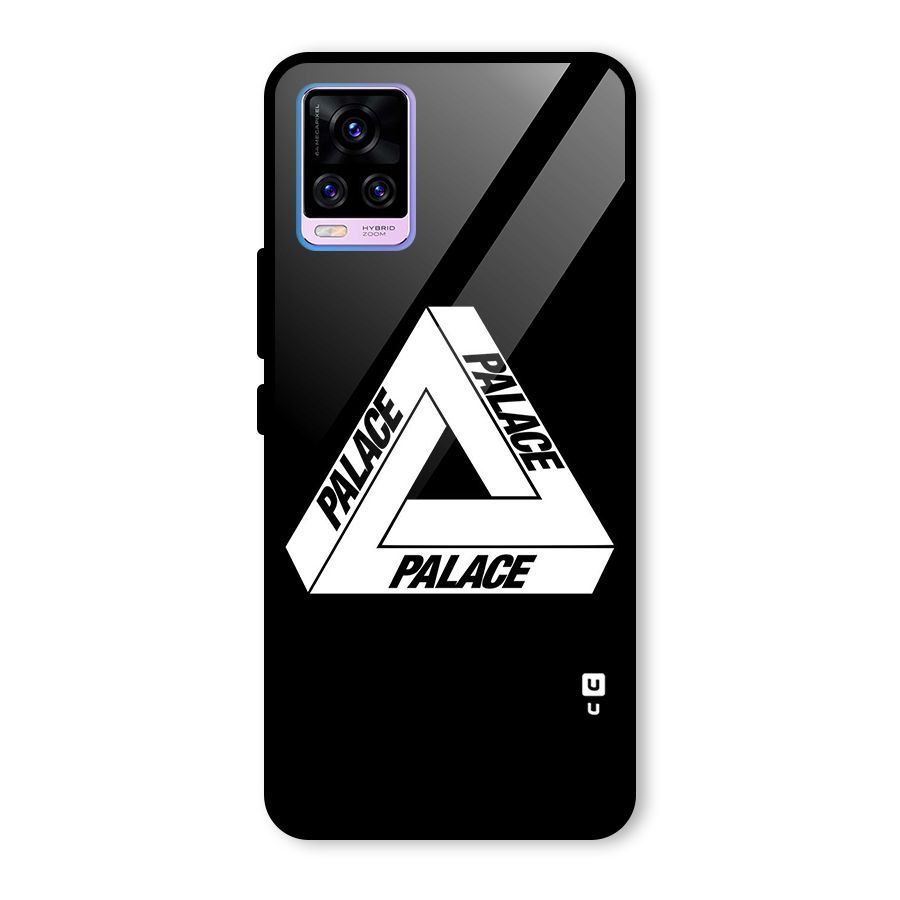 Impossible Triangle Palace Glass Back Case for Vivo V20 Pro