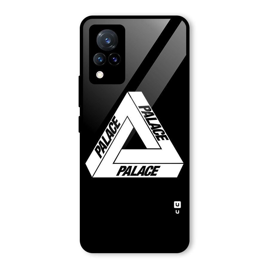 Impossible Triangle Palace Glass Back Case for Vivo V21 5G