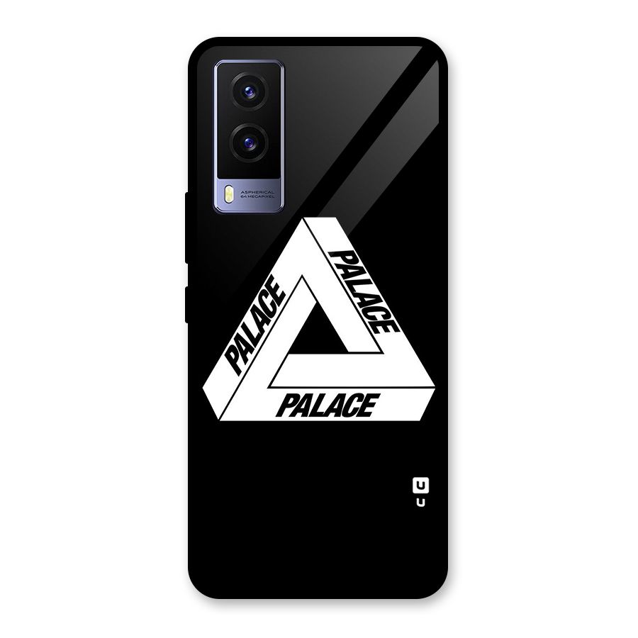 Impossible Triangle Palace Glass Back Case for Vivo V21e 5G