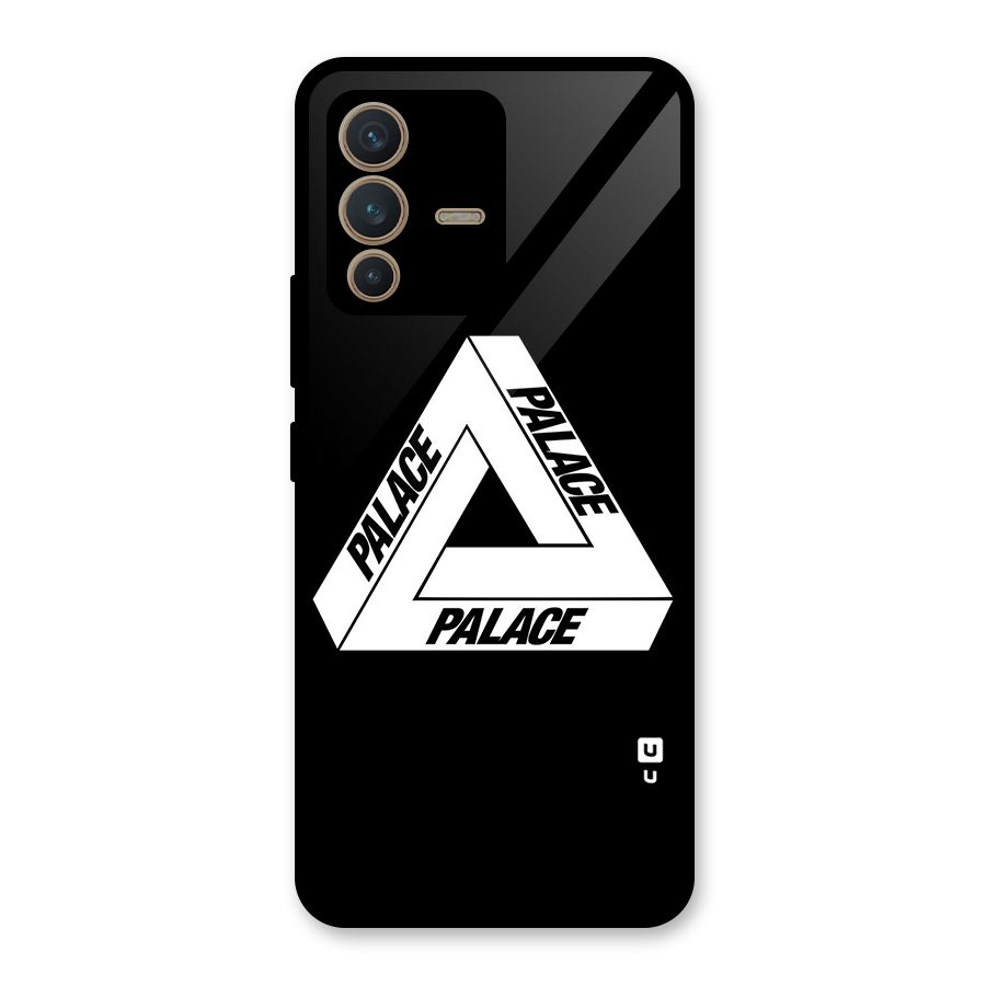 Impossible Triangle Palace Glass Back Case for Vivo V23 5G