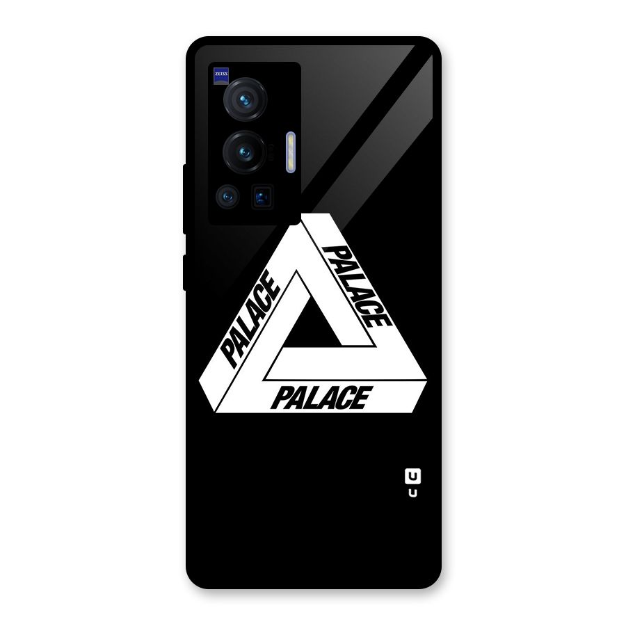 Impossible Triangle Palace Glass Back Case for Vivo X70 Pro