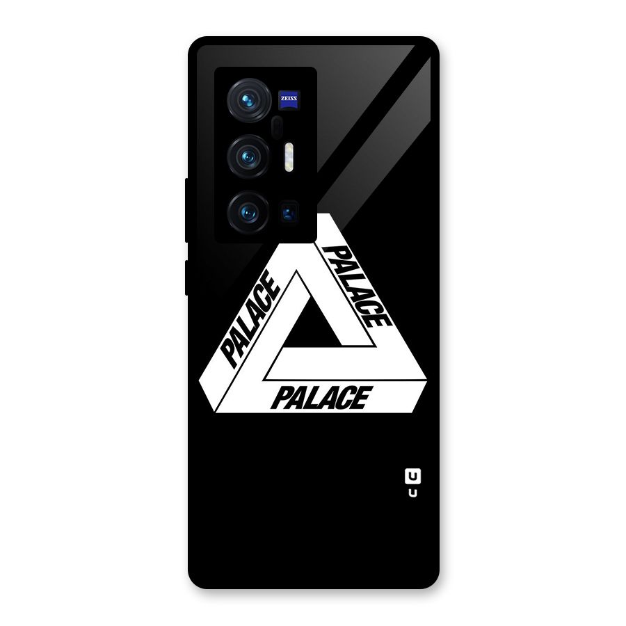 Impossible Triangle Palace Glass Back Case for Vivo X70 Pro Plus