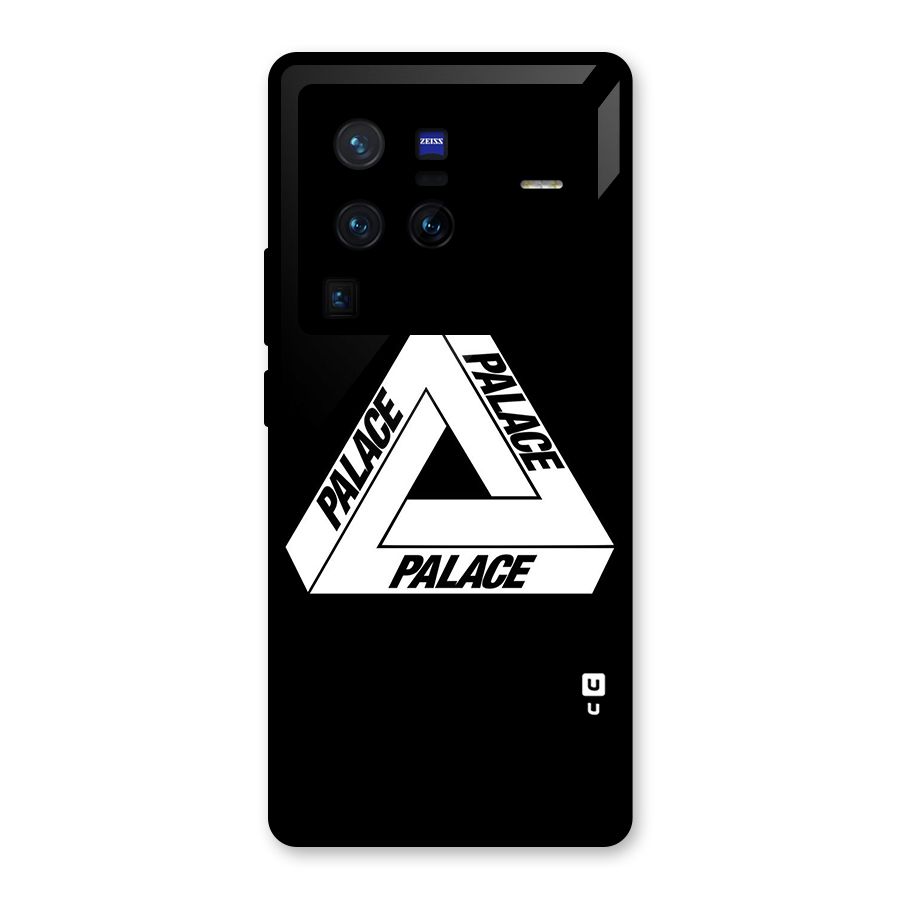 Impossible Triangle Palace Glass Back Case for Vivo X80 Pro