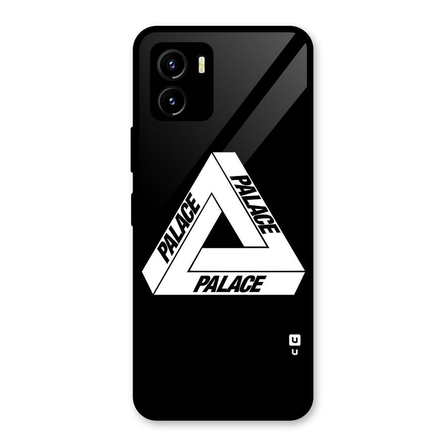 Impossible Triangle Palace Glass Back Case for Vivo Y15s