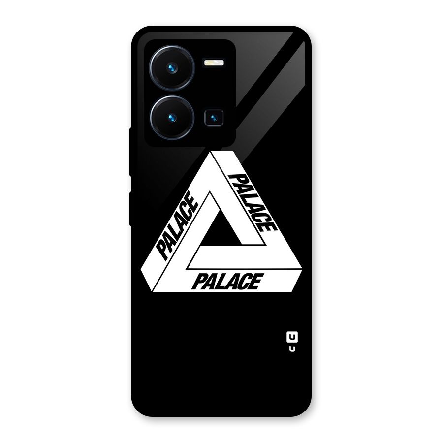 Impossible Triangle Palace Glass Back Case for Vivo Y35
