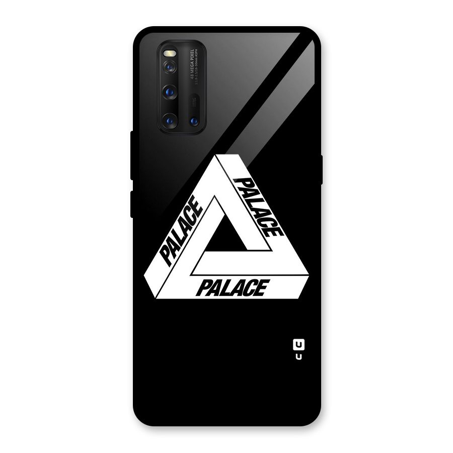 Impossible Triangle Palace Glass Back Case for Vivo iQOO 3