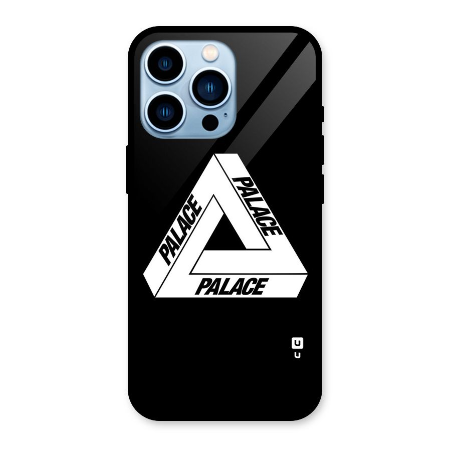 Impossible Triangle Palace Glass Back Case for iPhone 13 Pro
