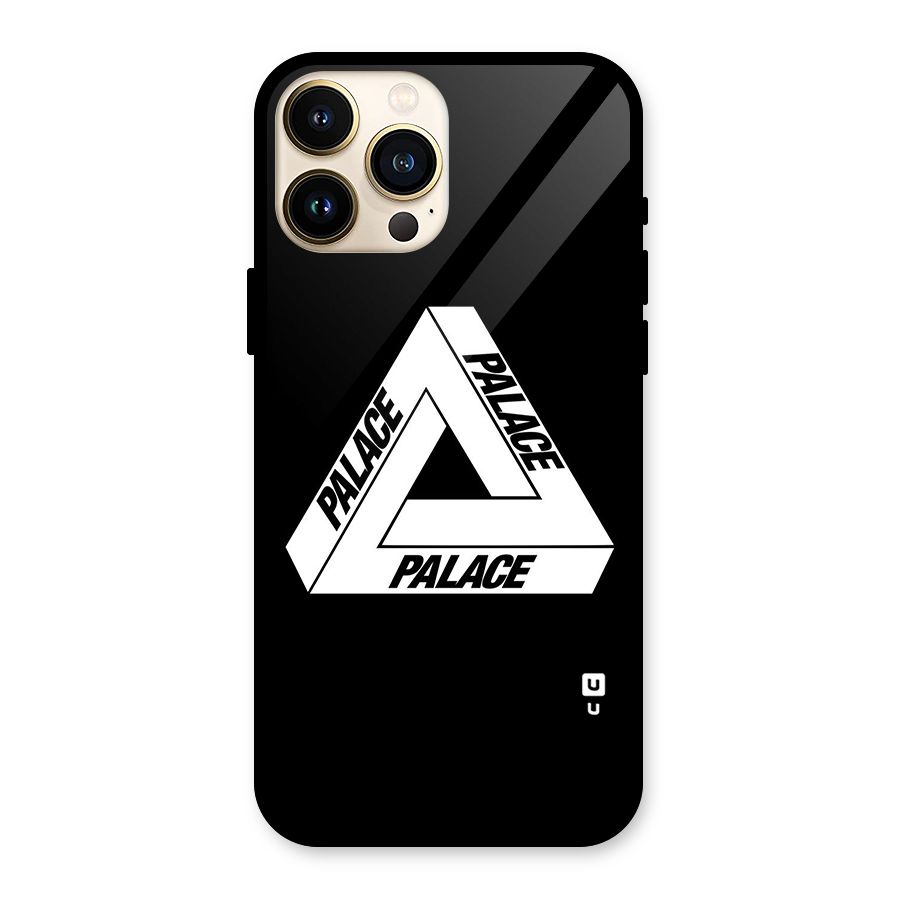 Impossible Triangle Palace Glass Back Case for iPhone 13 Pro Max