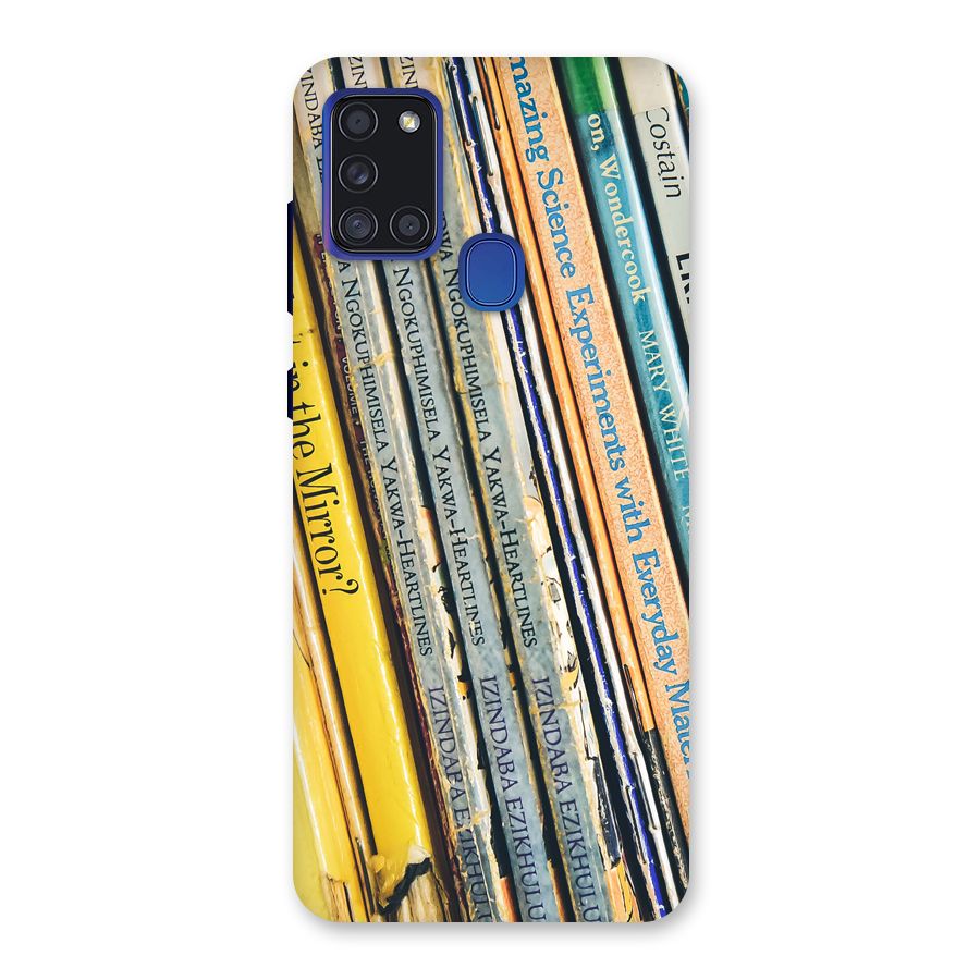 In Love with Books Back Case for Galaxy A21s