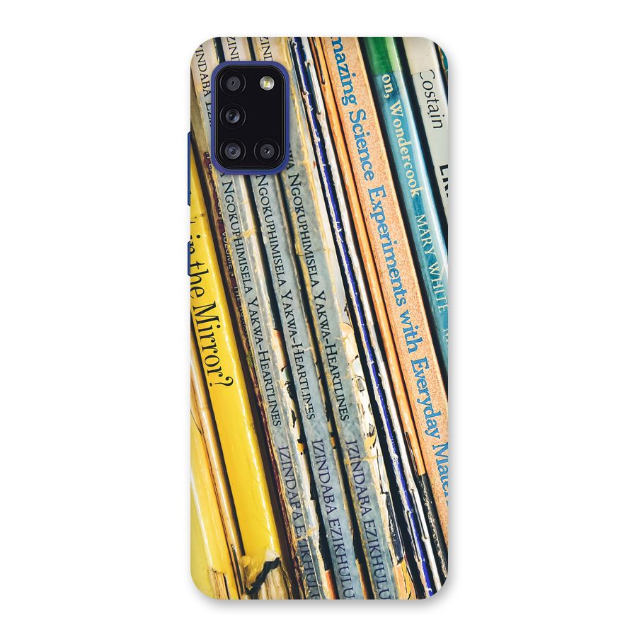 In Love with Books Back Case for Galaxy A31