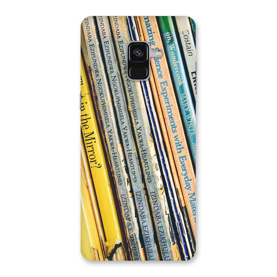 In Love with Books Back Case for Galaxy A8 Plus