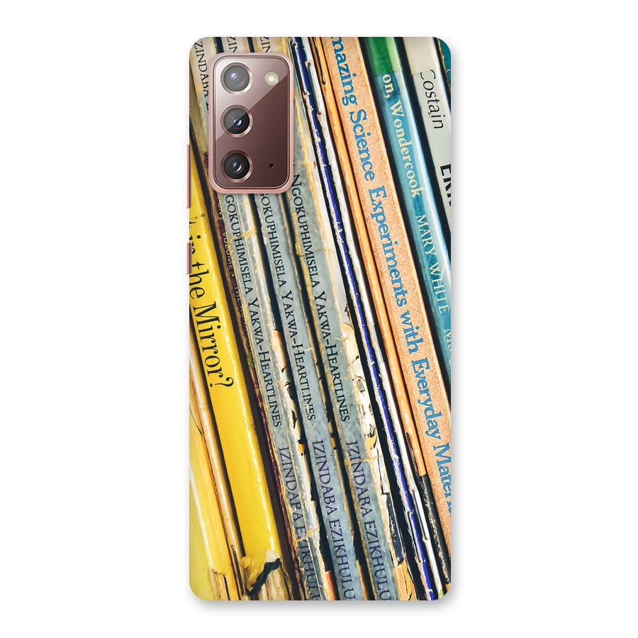 In Love with Books Back Case for Galaxy Note 20