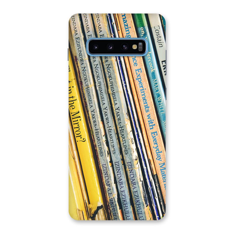 In Love with Books Back Case for Galaxy S10 Plus