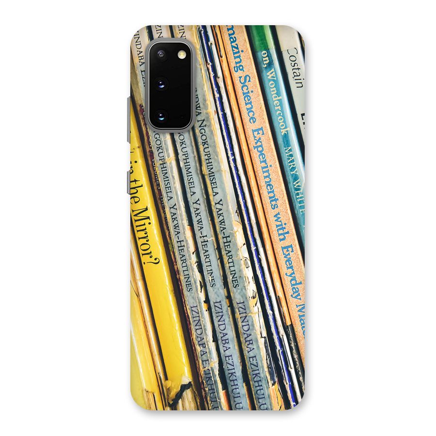 In Love with Books Back Case for Galaxy S20