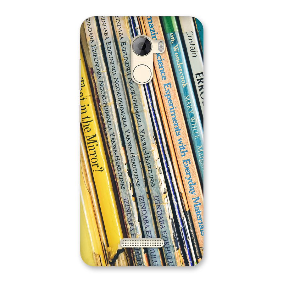 In Love with Books Back Case for Gionee A1 LIte
