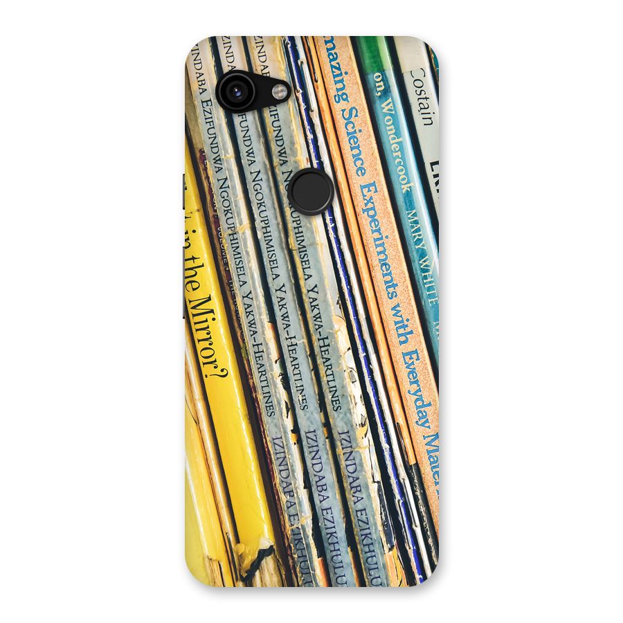 In Love with Books Back Case for Google Pixel 3a