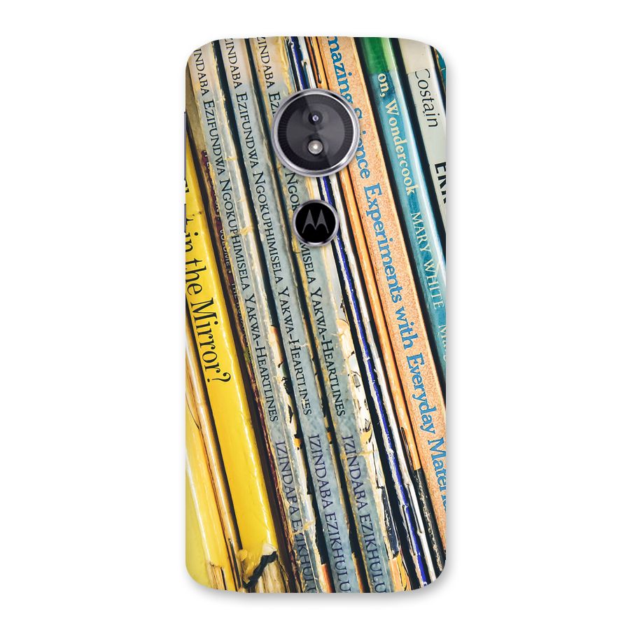 In Love with Books Back Case for Moto E5