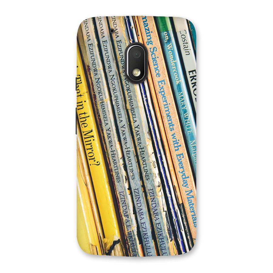 In Love with Books Back Case for Moto G4 Play
