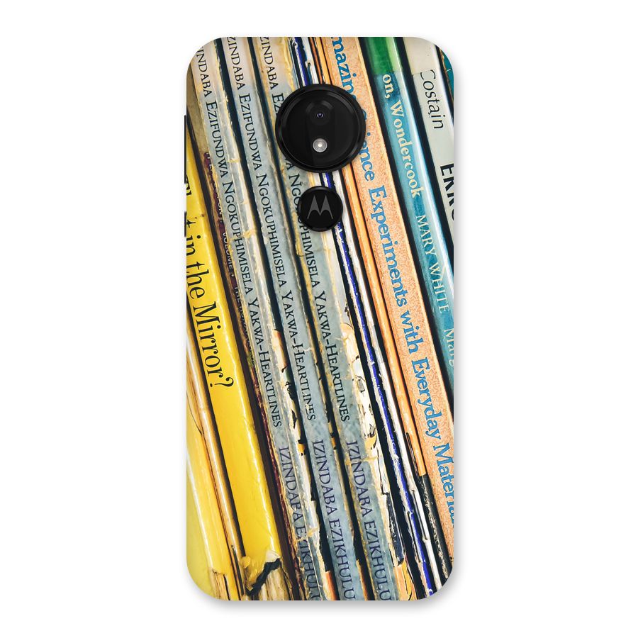 In Love with Books Back Case for Moto G7 Power