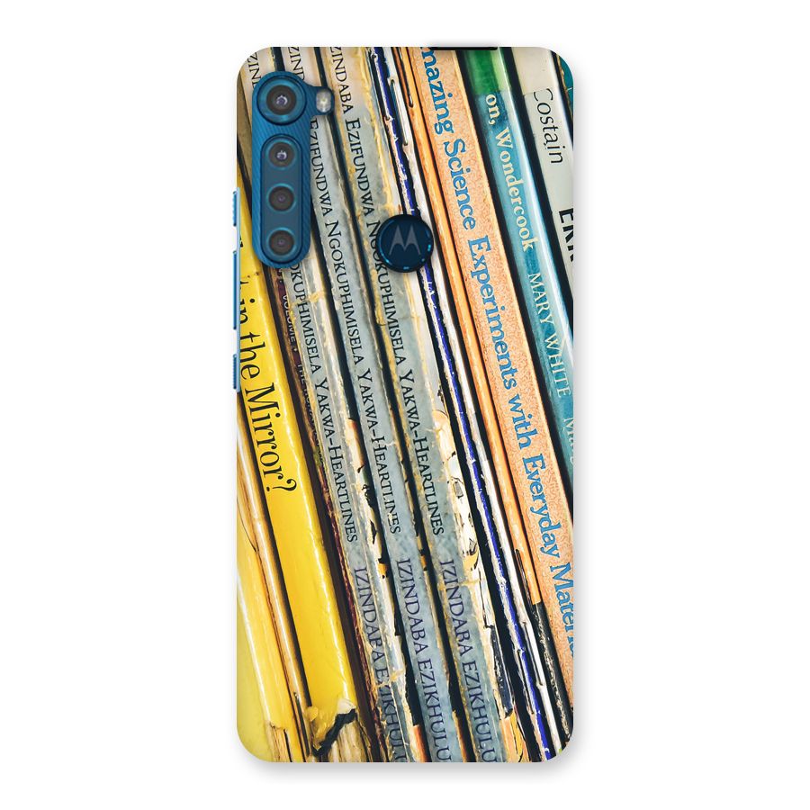In Love with Books Back Case for Motorola One Fusion Plus