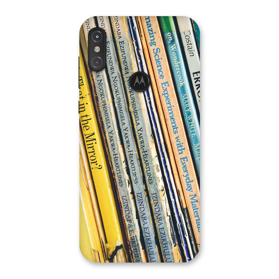 In Love with Books Back Case for Motorola One Power