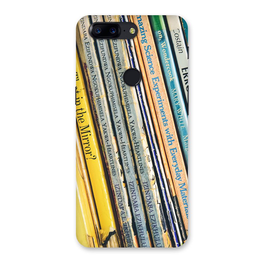 In Love with Books Back Case for OnePlus 5T