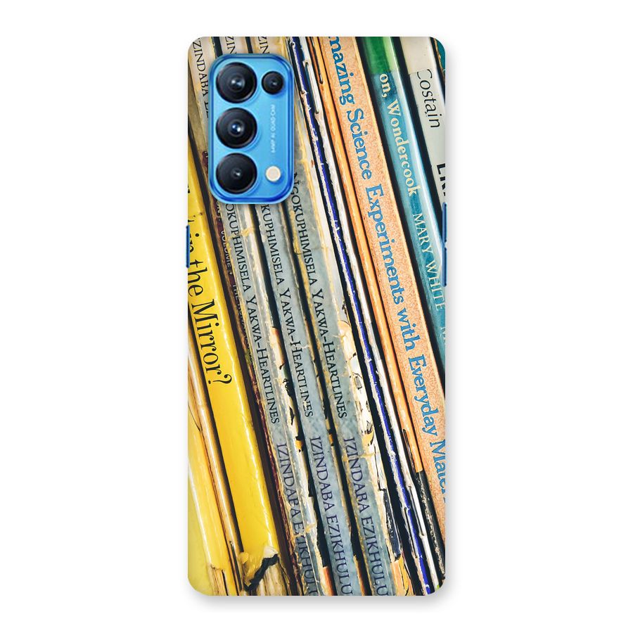 In Love with Books Back Case for Oppo Reno5 Pro 5G