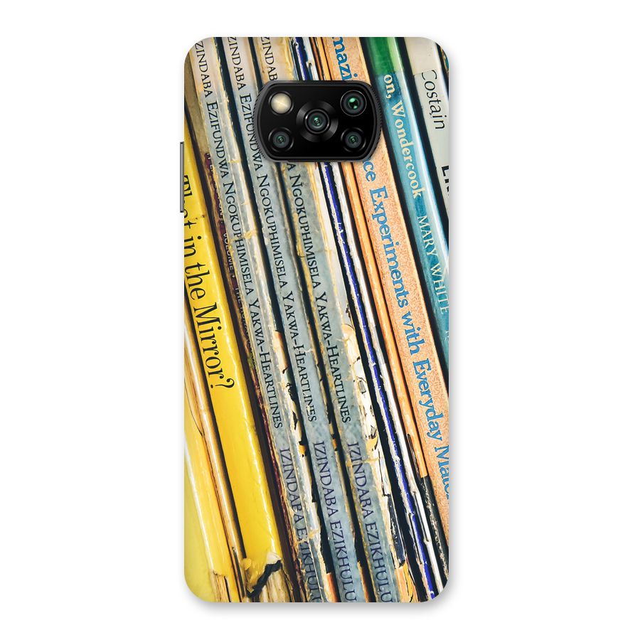 In Love with Books Back Case for Poco X3