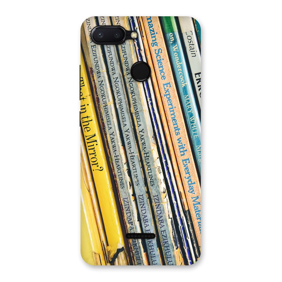 In Love with Books Back Case for Redmi 6