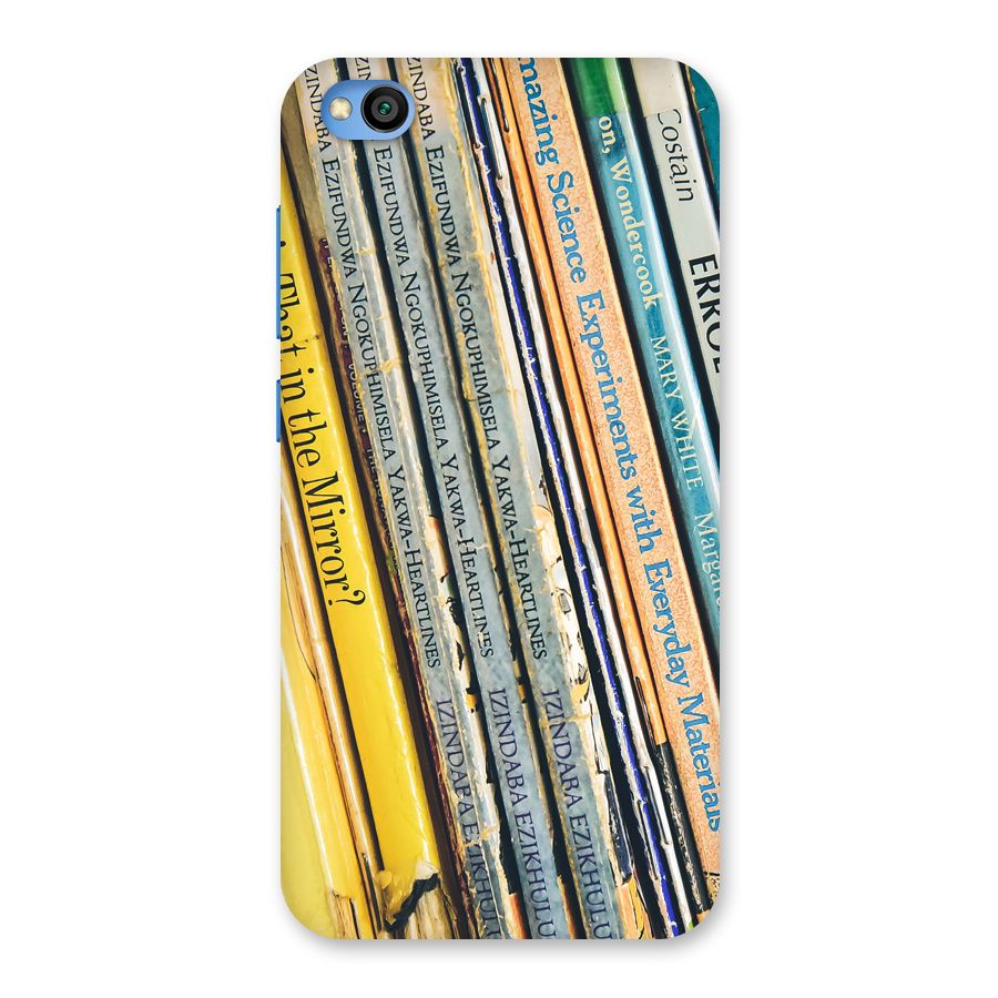 In Love with Books Back Case for Redmi Go