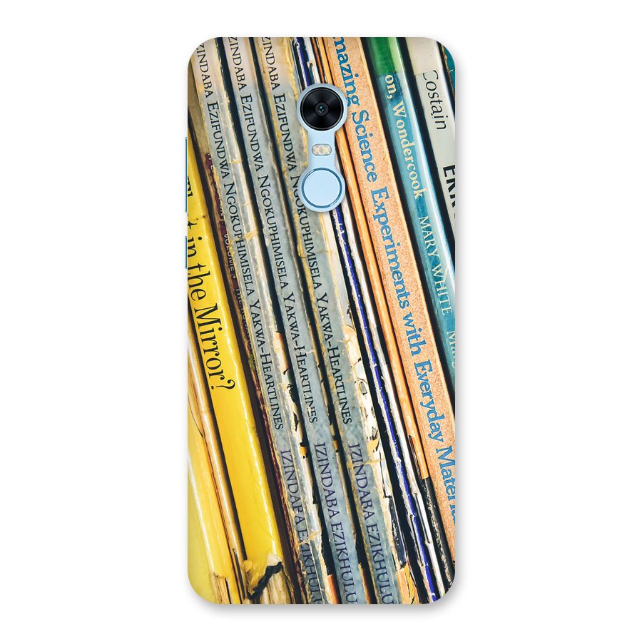 In Love with Books Back Case for Redmi Note 5
