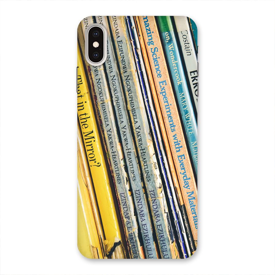 In Love with Books Back Case for iPhone XS Max