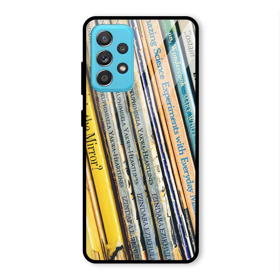 In Love with Books Glass Back Case for Galaxy A52s 5G
