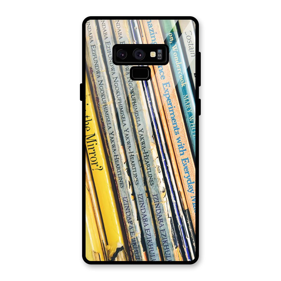 In Love with Books Glass Back Case for Galaxy Note 9