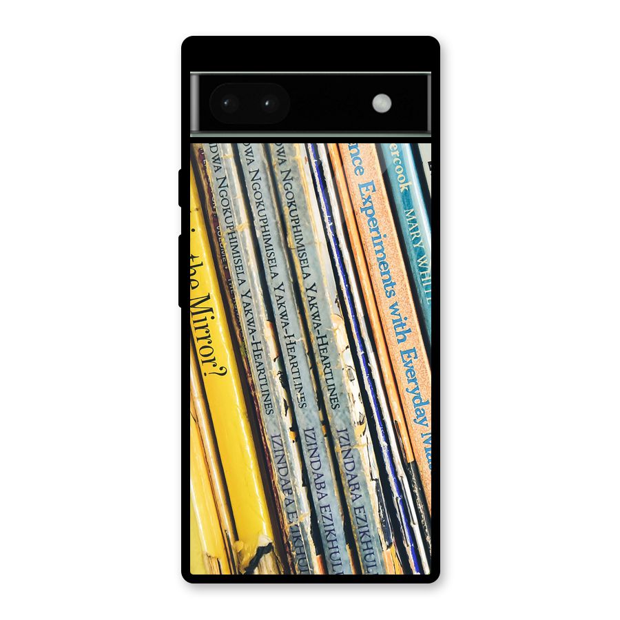 In Love with Books Glass Back Case for Google Pixel 6a