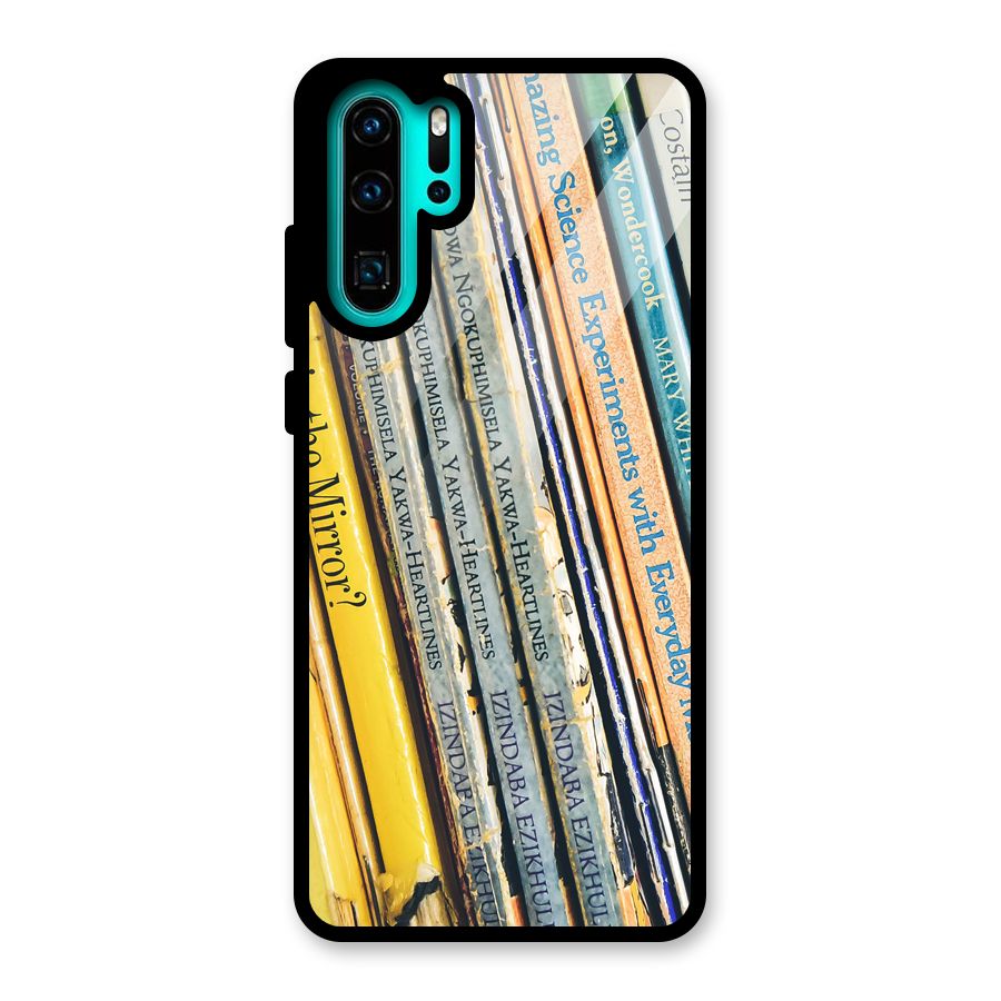 In Love with Books Glass Back Case for Huawei P30 Pro