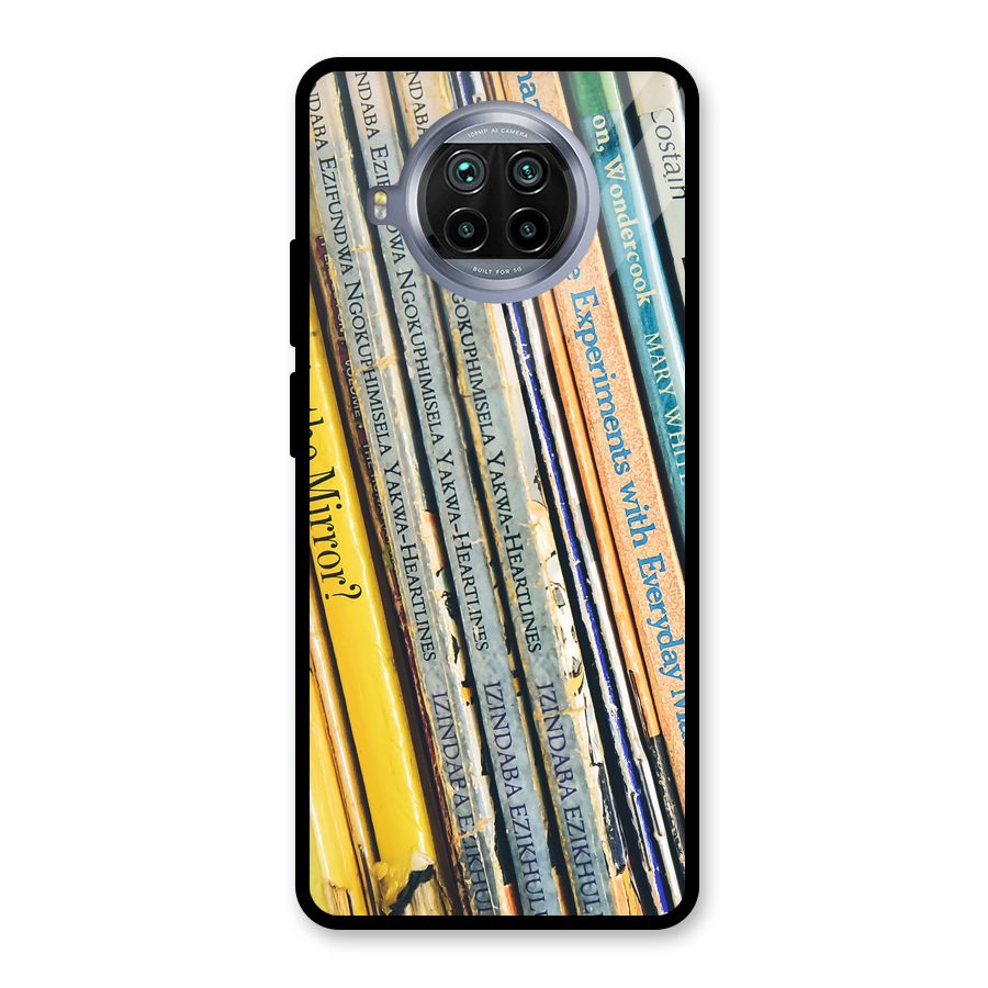 In Love with Books Glass Back Case for Mi 10i