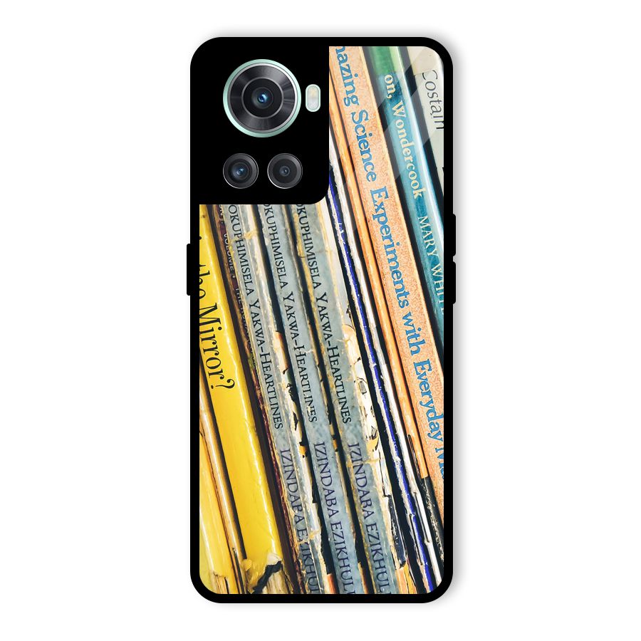 In Love with Books Glass Back Case for OnePlus 10R