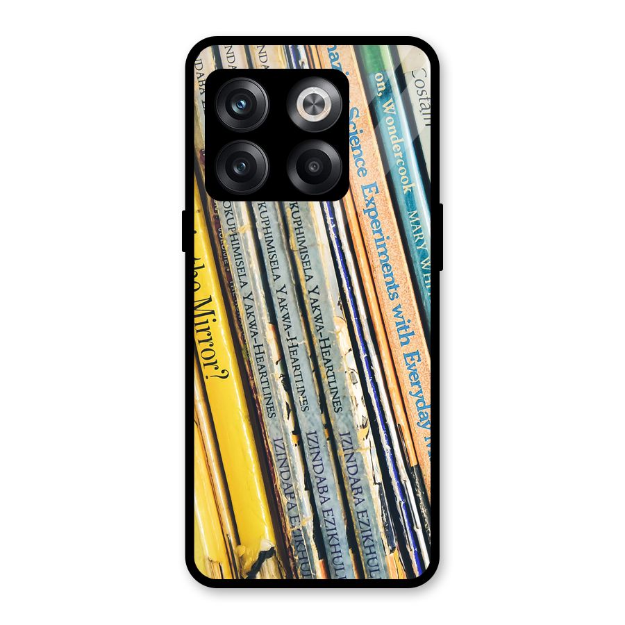In Love with Books Glass Back Case for OnePlus 10T