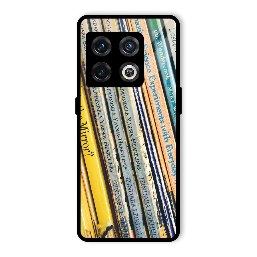 In Love with Books Glass Back Case for OnePlus 10 Pro 5G