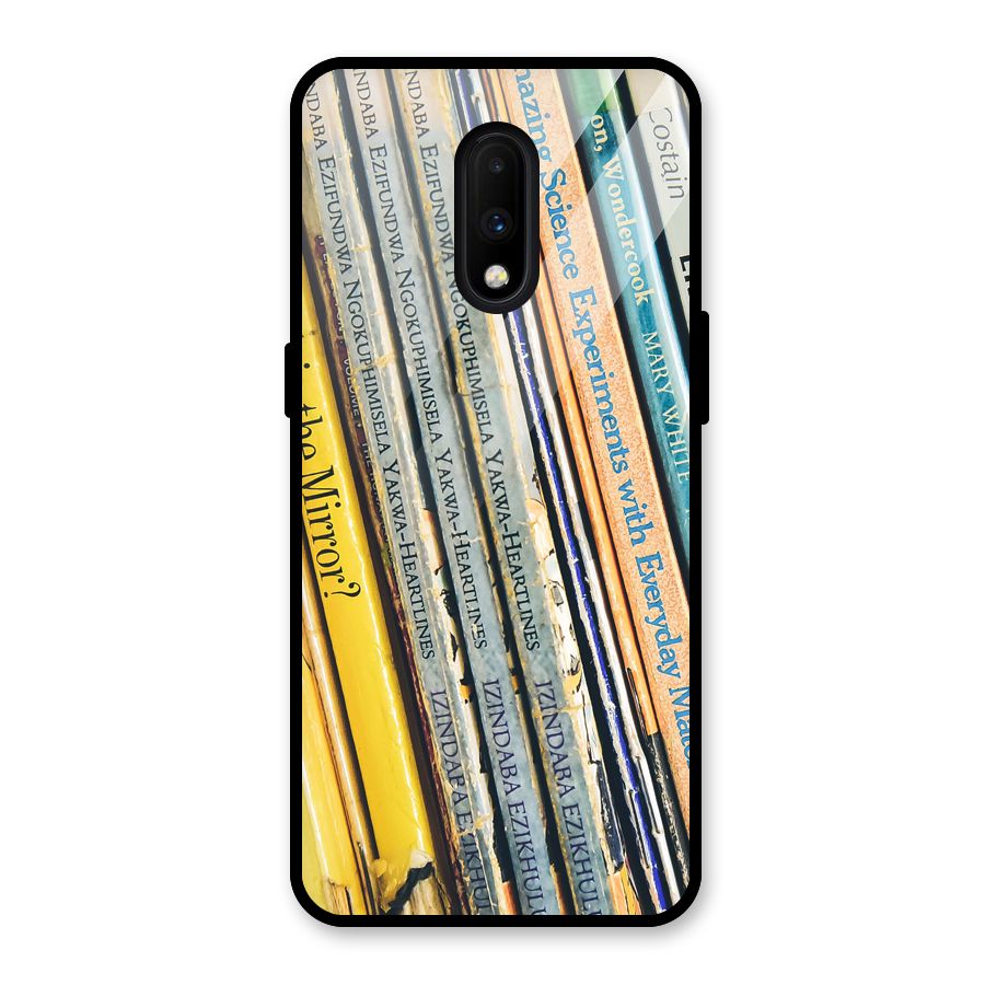 In Love with Books Glass Back Case for OnePlus 7