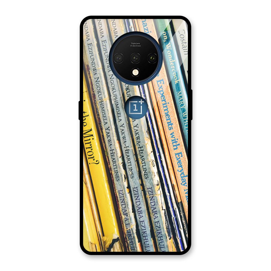 In Love with Books Glass Back Case for OnePlus 7T