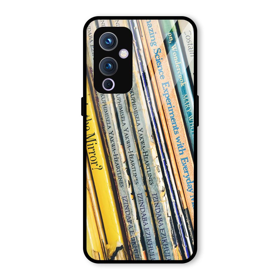 In Love with Books Glass Back Case for OnePlus 9