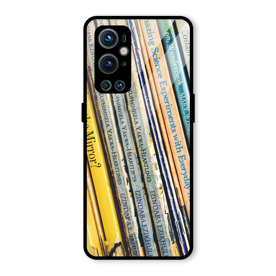 In Love with Books Glass Back Case for OnePlus 9 Pro
