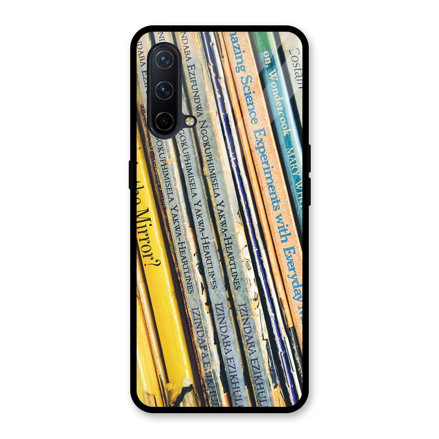 In Love with Books Glass Back Case for OnePlus Nord CE 5G